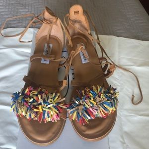 Steve Madden Swizzle Multicolor Sandals Size 7.5